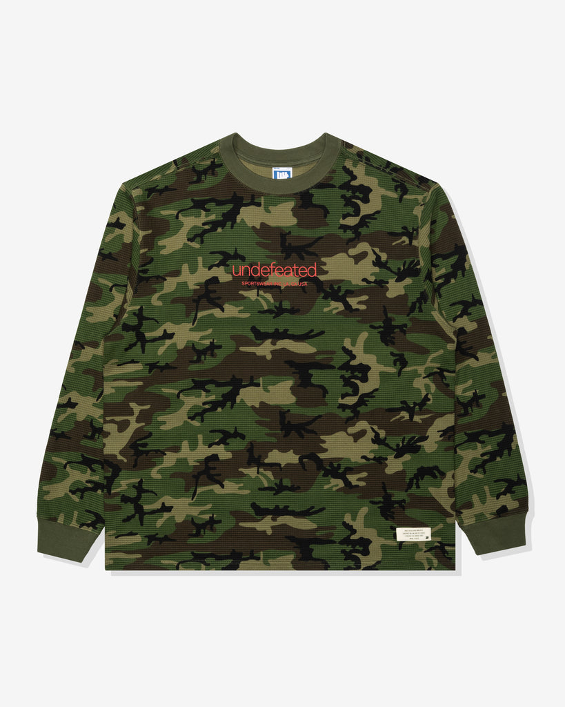 UNDEFEATED SP26 INC. L/S THERMAL - CAMO