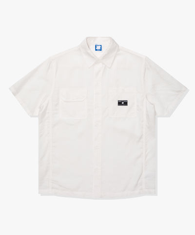 UNDEFEATED SU26 LIGHTWEIGHT S/S BUTTON DOWN - WHITE