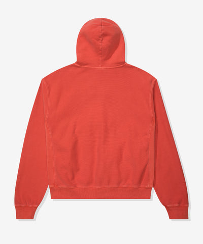 UNDEFEATED SU26 LIGHTWEIGHT ZIP HOOD - RED
