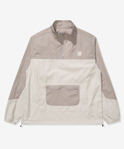 UNDEFEATED LOGO ANORAK KHAKI