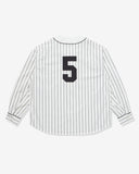 UNDEFEATED L/S BASEBALL JERSEY WHITE