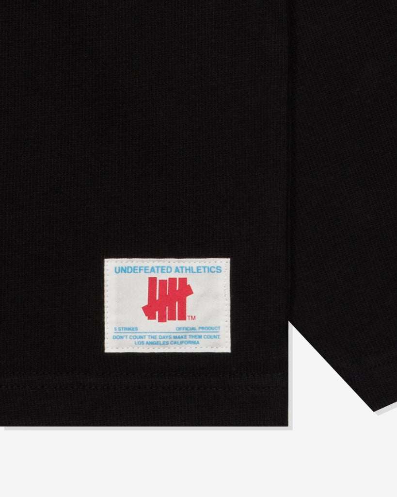 UNDEFEATED L/S FOOTBALL JERSEY - BLACK