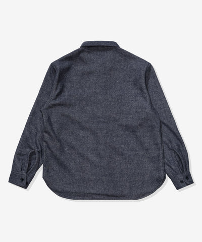 UNDEFEATED HO25 L/S TWILL FLANNEL - BLUE