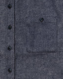 UNDEFEATED L/S TWILL FLANNEL - BLUE