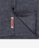 UNDEFEATED L/S TWILL FLANNEL - BLUE