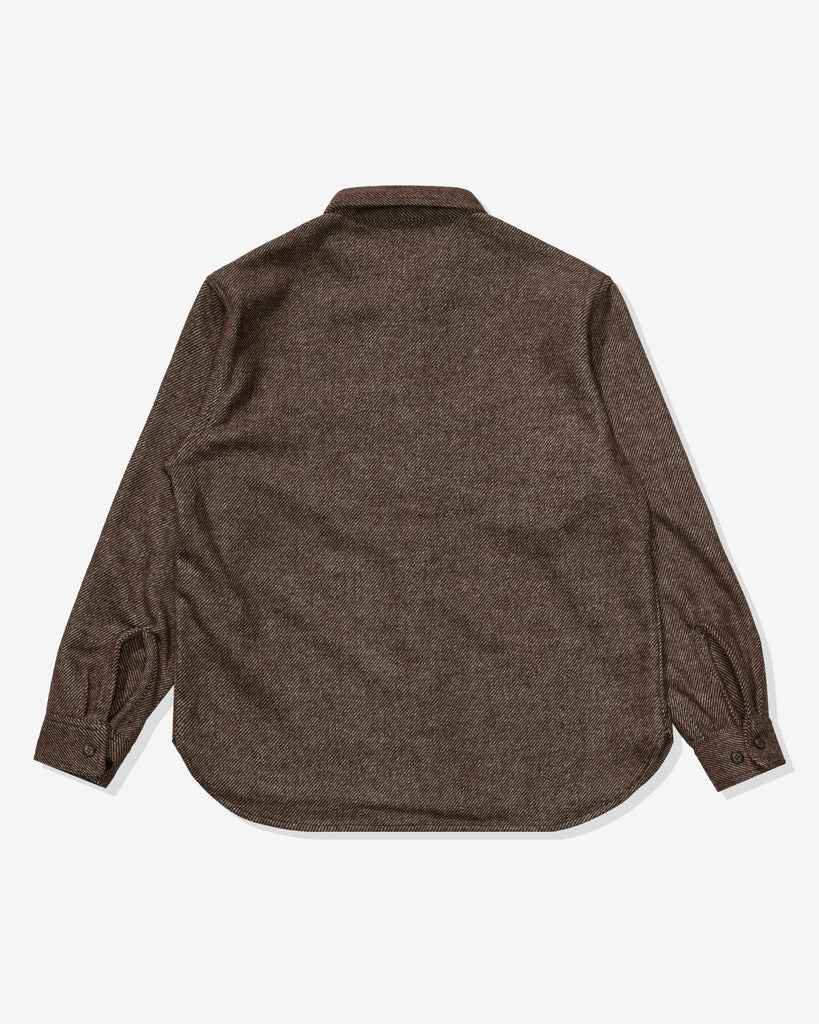 UNDEFEATED L/S TWILL FLANNEL - BROWN