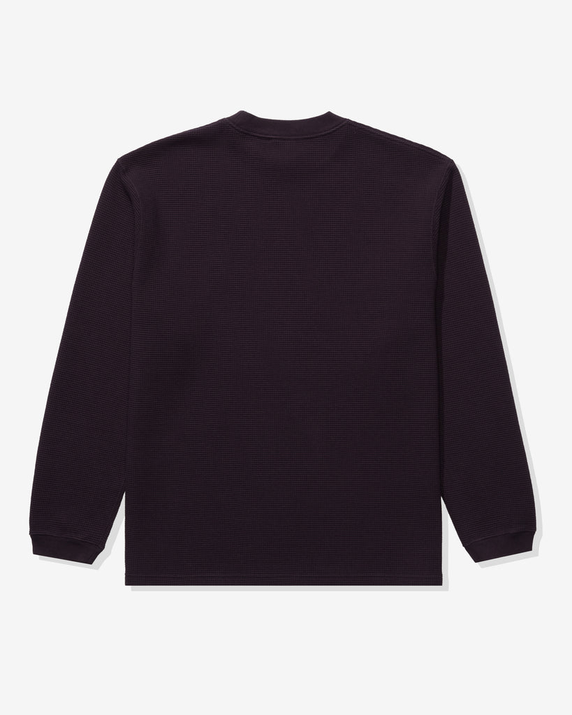 UNDEFEATED L/S WAFFLE THERMAL - DEEP-PURPLE