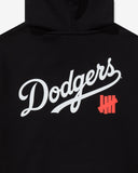 UNDEFEATED X NE X DODGERS STACKED LOGO HOODIE - BLACK