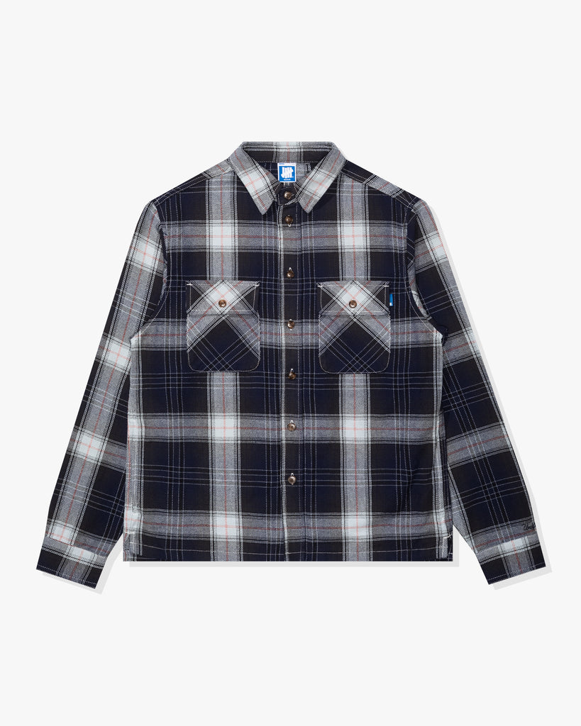 FA26 UNDEFEATED OMBRE PLAID L/S - BLUE