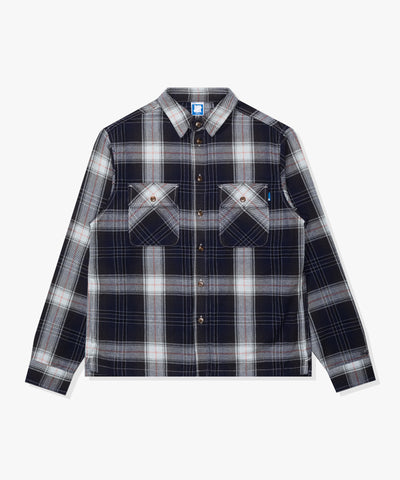 FA26 UNDEFEATED OMBRE PLAID L/S - BLUE