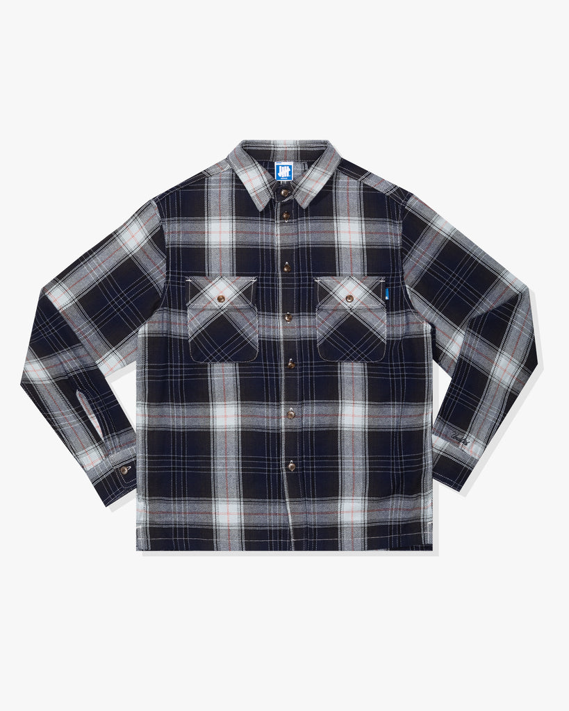 FA26 UNDEFEATED OMBRE PLAID L/S - BLUE