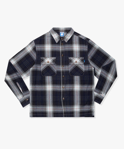 FA26 UNDEFEATED OMBRE PLAID L/S - BLUE
