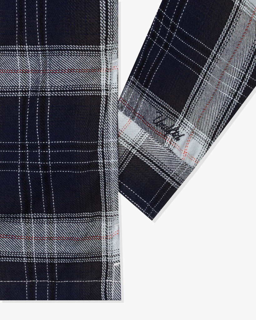 FA26 UNDEFEATED OMBRE PLAID L/S - BLUE