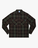FA26 UNDEFEATED OMBRE PLAID L/S - OLIVE