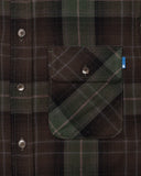FA26 UNDEFEATED OMBRE PLAID L/S - OLIVE