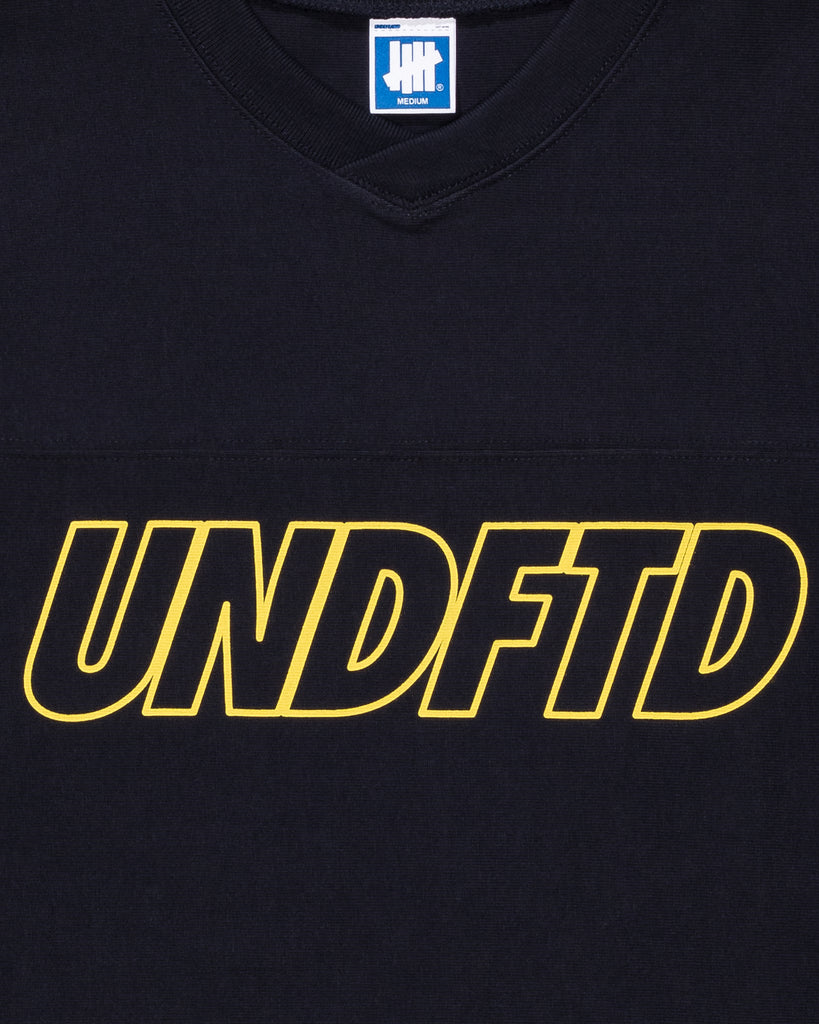 UNDEFEATED OUTLINE S/S FOOTBALL JERSEY DARK-NAVY
