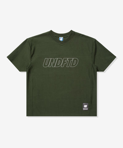 UNDEFEATED OUTLINE S/S FOOTBALL JERSEY EVERGREEN
