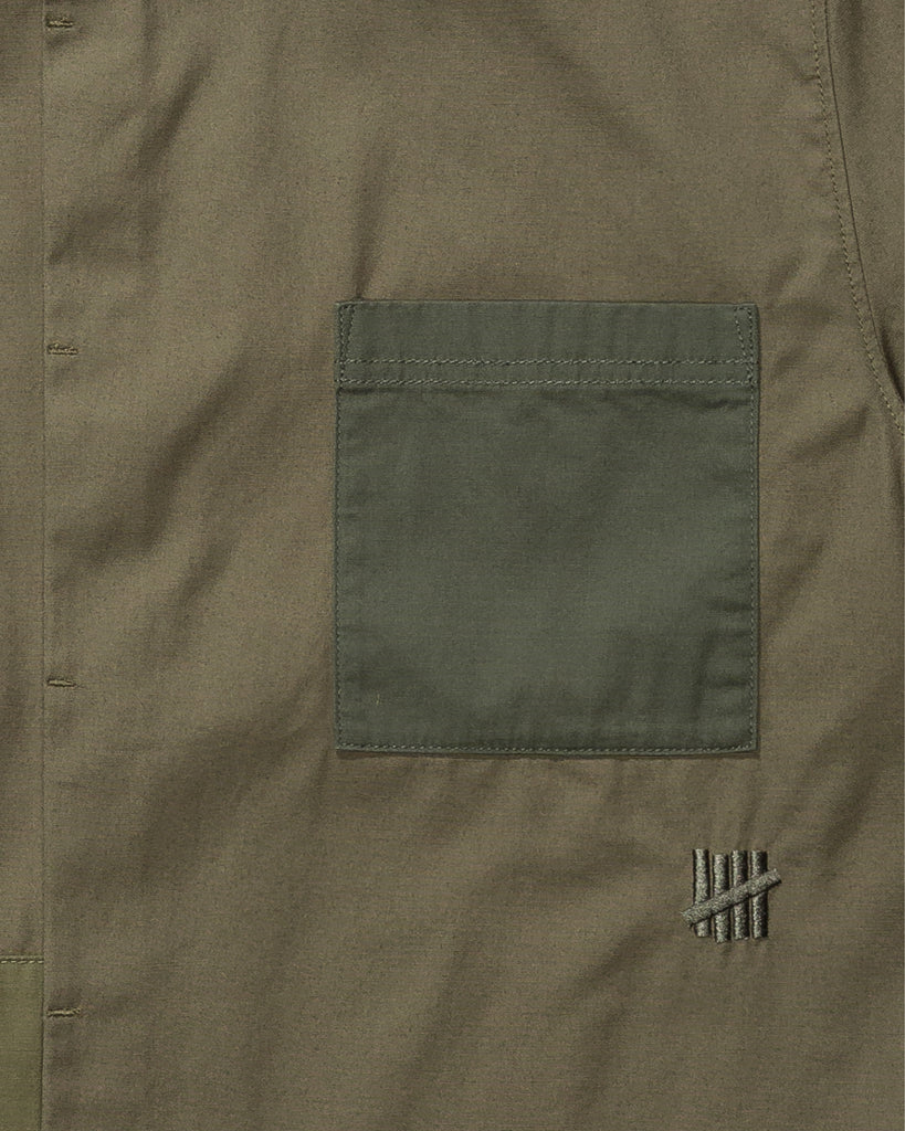 UNDEFEATED PATCHWORK S/S SHIRT OLIVE