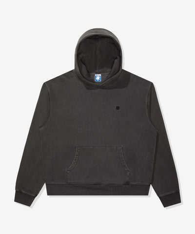 FA26 UNDEFEATED PIGMENT DYE PULLOVER HOOD - BLACK