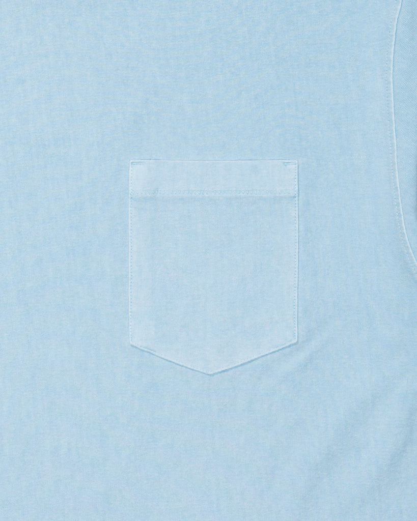 FA26 UNDEFEATED PIGMENT DYE S/S TEE - LIGHT BLUE
