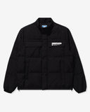 UNDEFEATED PUFFER JACKET BLACK