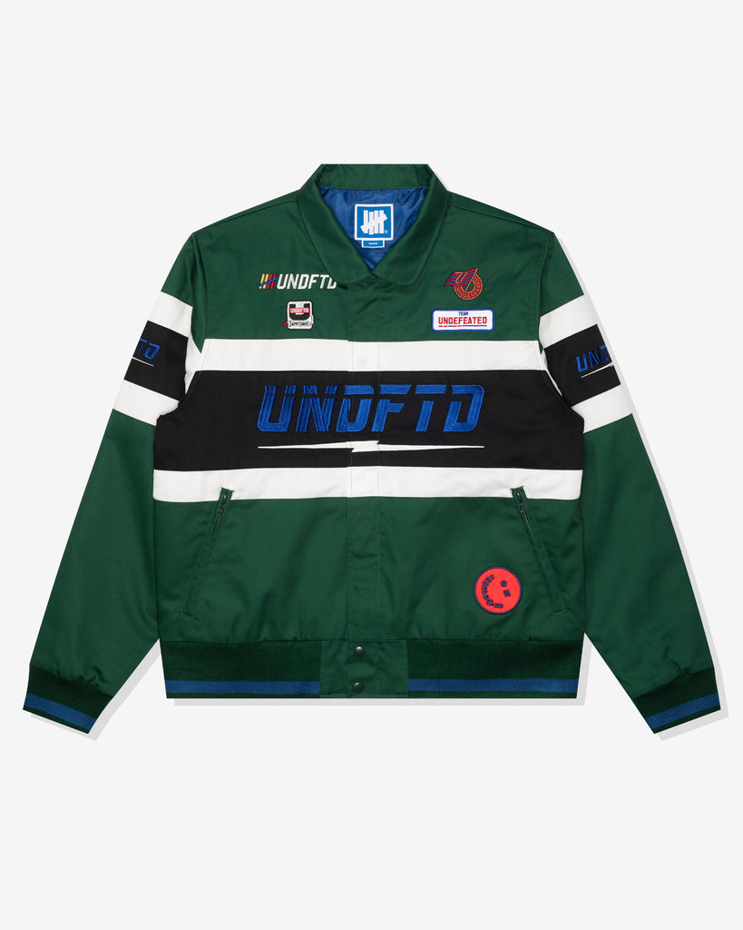 FA26 UNDEFEATED RACING JACKET - HUNTER GREEN