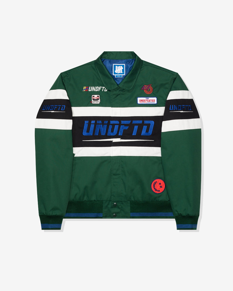 FA26 UNDEFEATED RACING JACKET - HUNTER GREEN