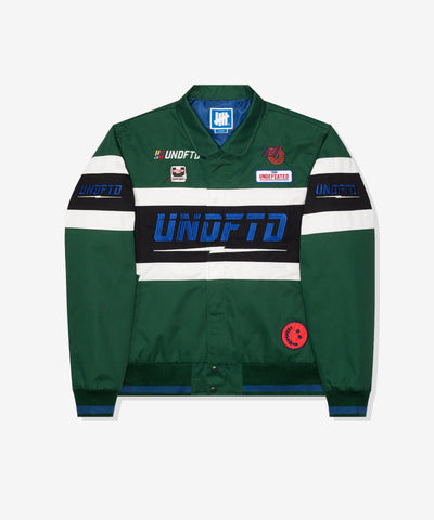 FA26 UNDEFEATED RACING JACKET - HUNTER GREEN