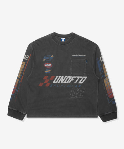FA26 UNDEFEATED RACING L/S TEE - BLACK