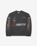 FA26 UNDEFEATED RACING L/S TEE - BLACK