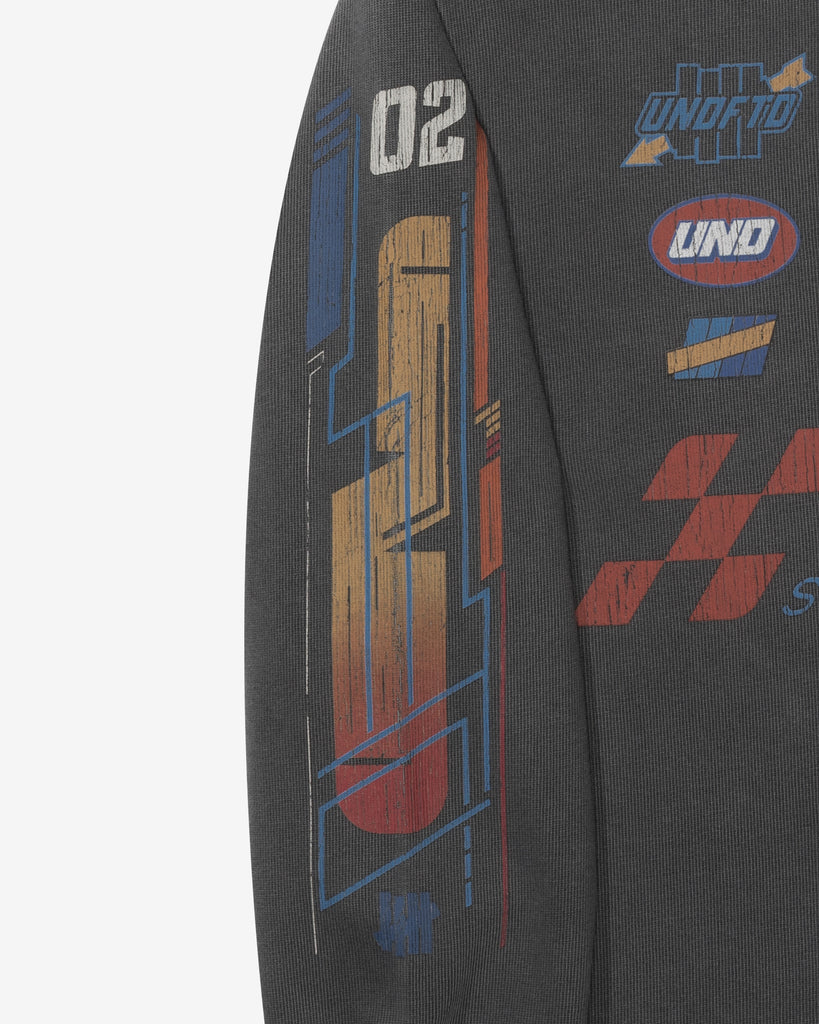 FA26 UNDEFEATED RACING L/S TEE - BLACK