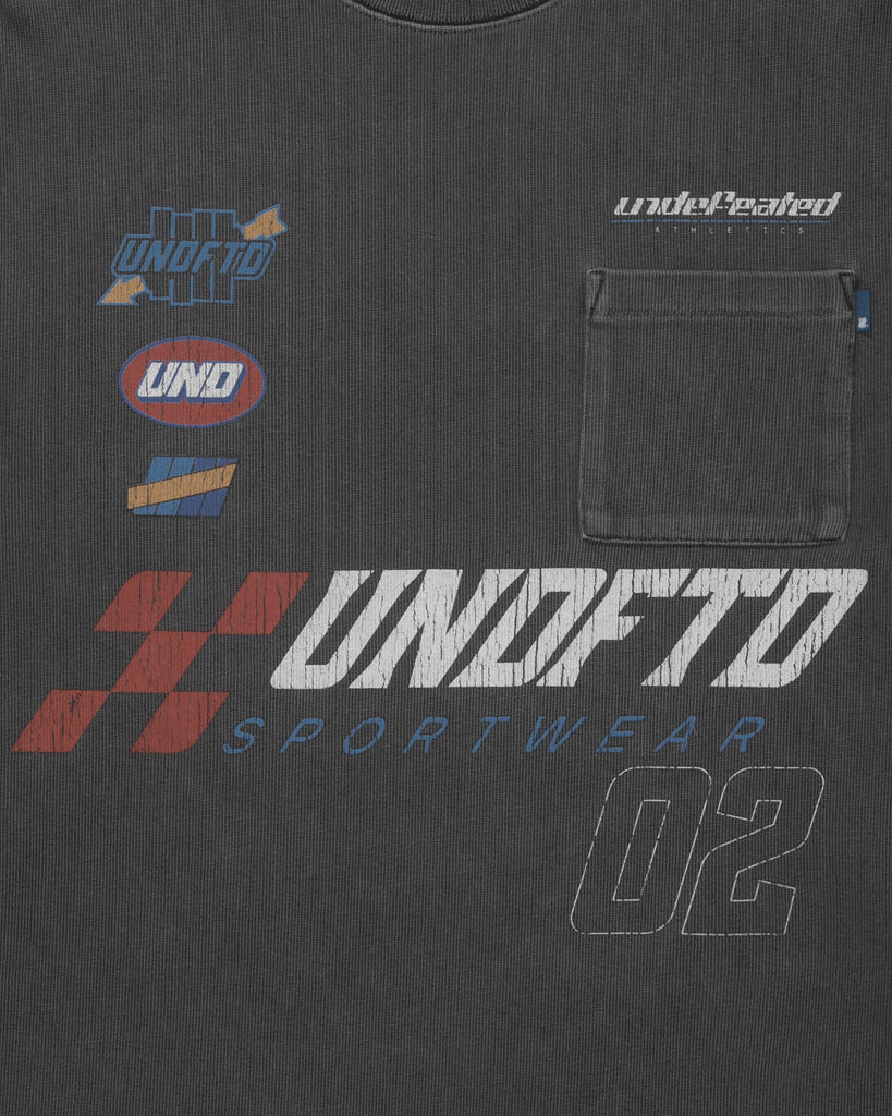FA26 UNDEFEATED RACING L/S TEE - BLACK