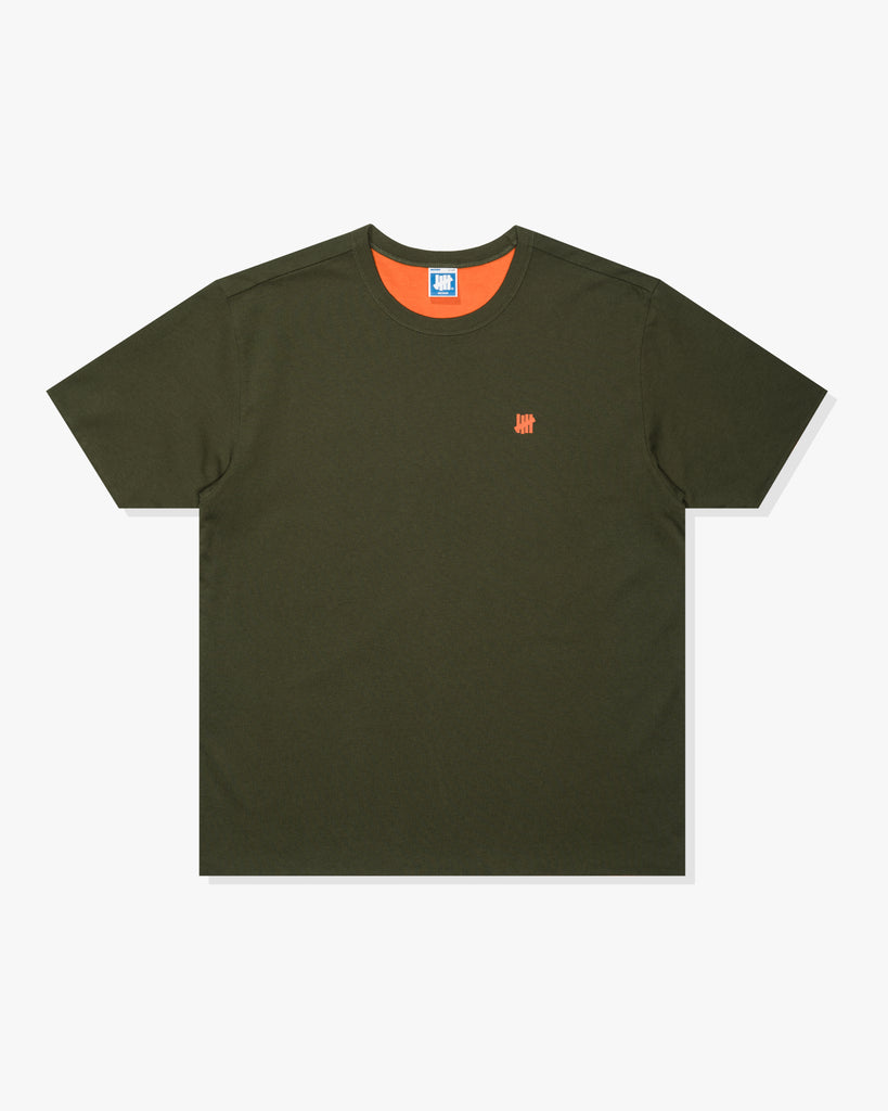 UNDEFEATED SP26 REVERSIBLE GYM S/S TEE - OLIVE