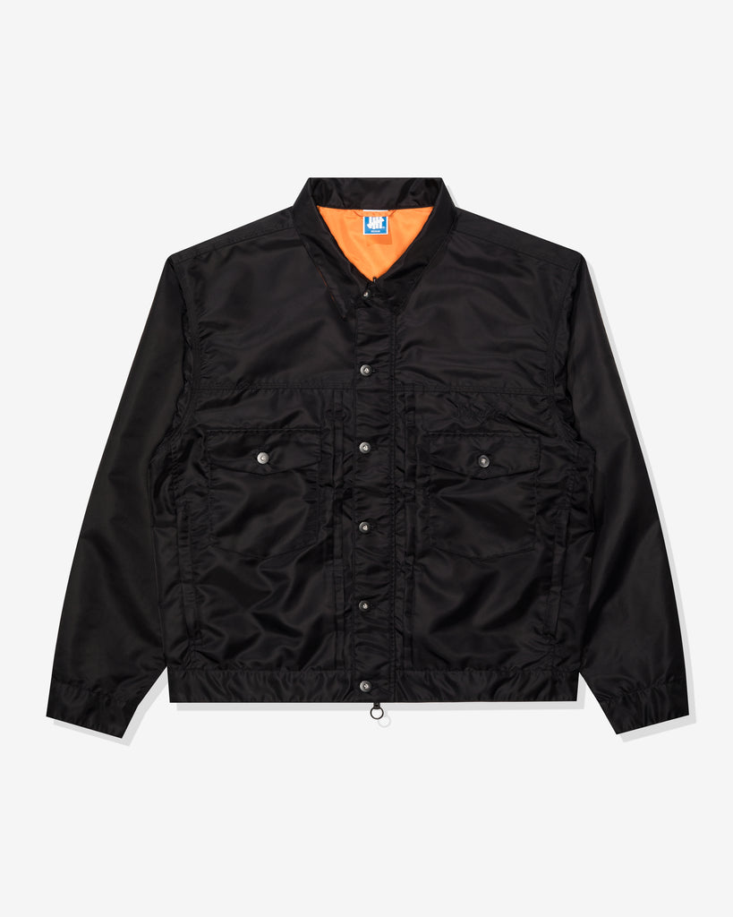 FA26 UNDEFEATED REVERSIBLE TRUCKER JACKET - BLACK
