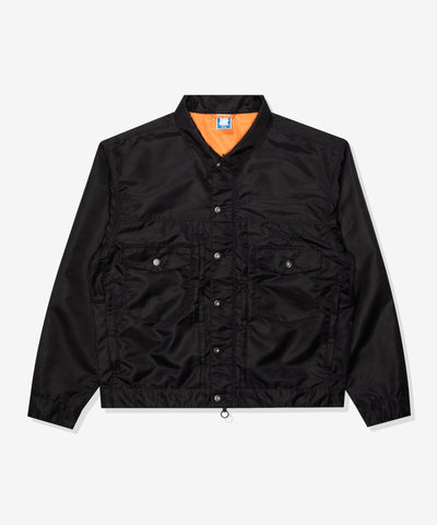 FA26 UNDEFEATED REVERSIBLE TRUCKER JACKET - BLACK