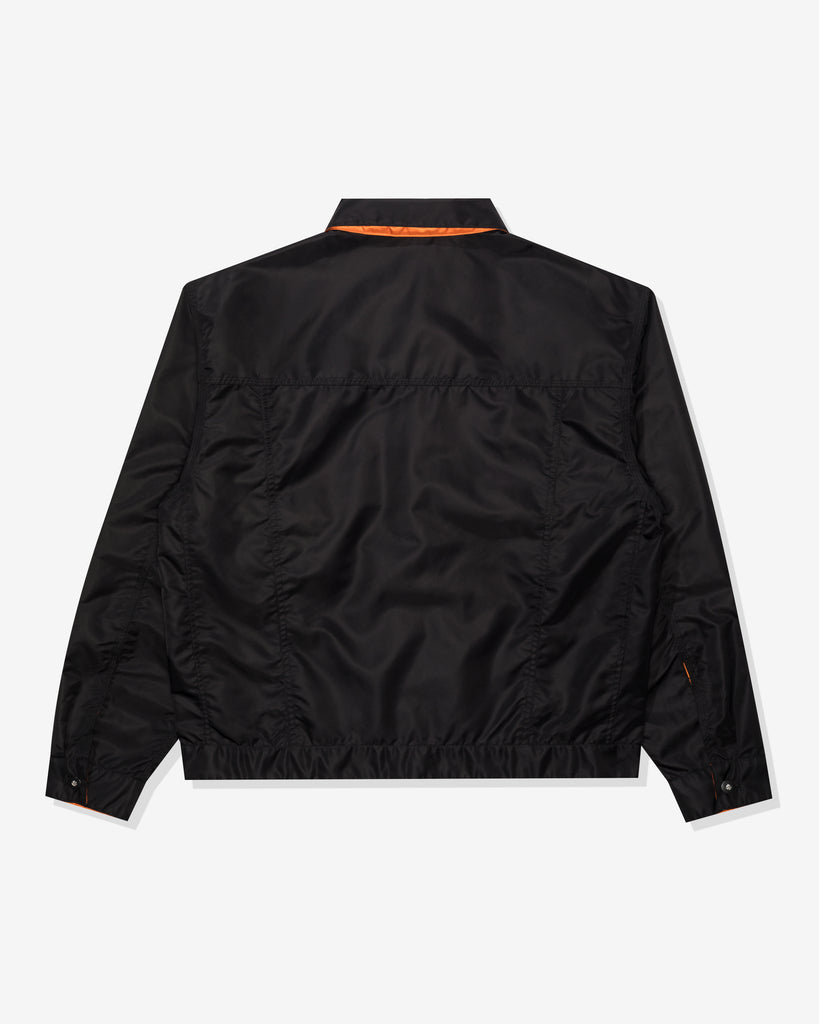 FA26 UNDEFEATED REVERSIBLE TRUCKER JACKET - BLACK