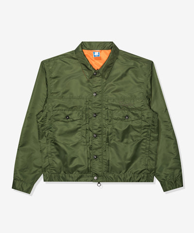 FA26 UNDEFEATED REVERSIBLE TRUCKER JACKET - OLIVE