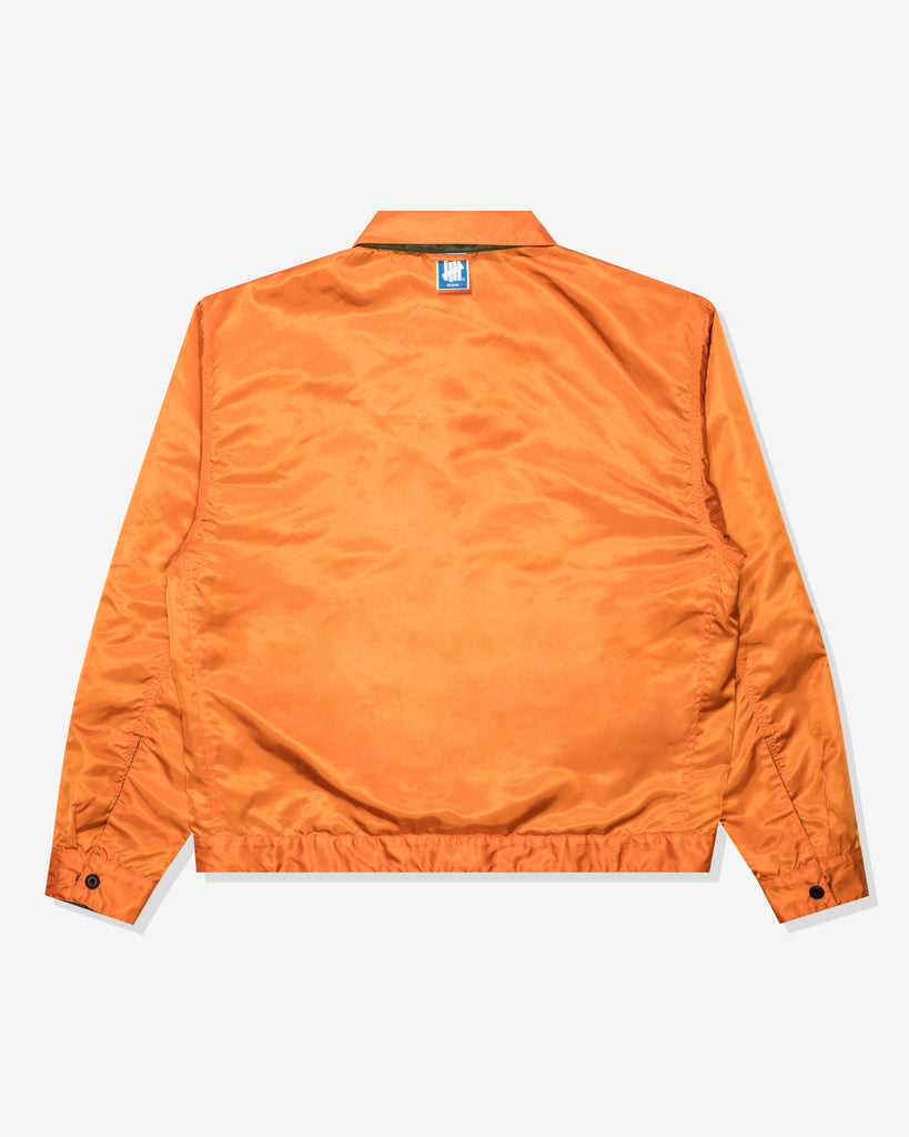FA26 UNDEFEATED REVERSIBLE TRUCKER JACKET - OLIVE