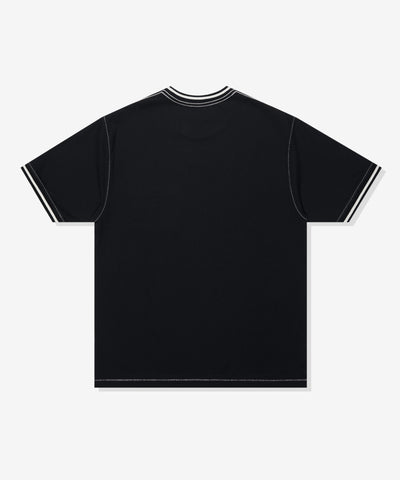 UNDEFEATED SU26 RINGS S/S POCKET TEE - BLACK