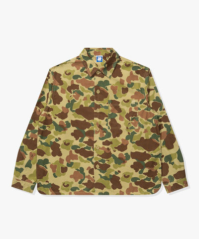 UNDEFEATED RIPSTOP L/S WORKSHIRT - DUCK-CAMO