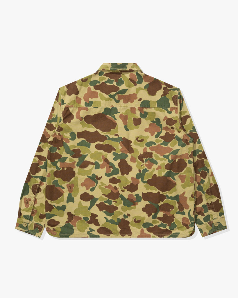 UNDEFEATED RIPSTOP L/S WORKSHIRT - DUCK-CAMO