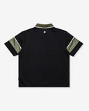 UNDEFEATED SP26 S/S ATHLETIC POLO - BLACK
