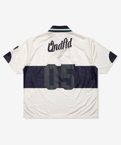 UNDEFEATED SU26 S/S SOCCER POLO - OFF WHITE