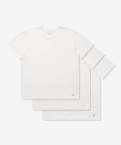 UNDEFEATED S/S TEE, 3-PACK WHITE