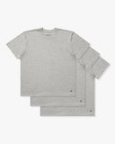 UNDEFEATED S/S TEE, 3-PACK HEATHER-GREY