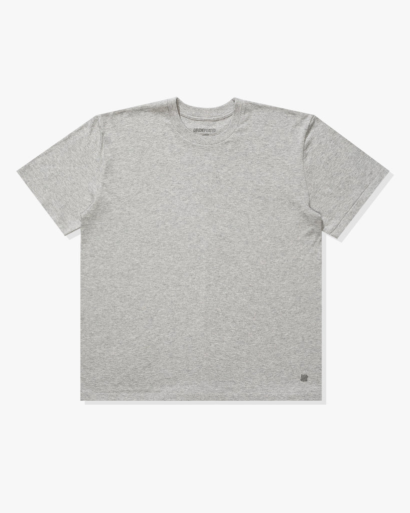 UNDEFEATED S/S TEE, 3-PACK HEATHER-GREY