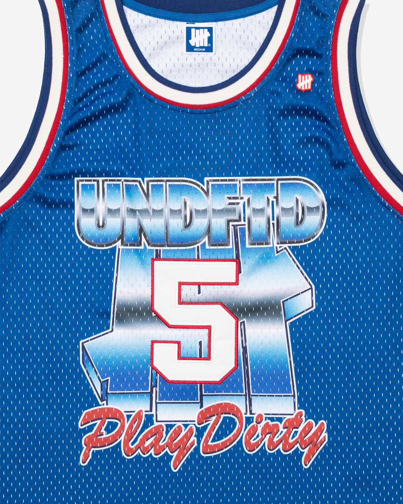 UNDEFEATED SU26 STATE BASKETBALL JERSEY - BLUE