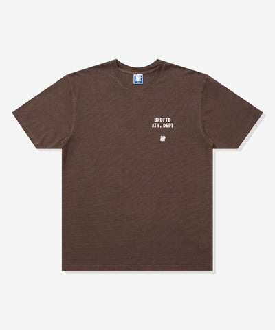 UNDEFEATED STENCIL S/S TEE BROWN