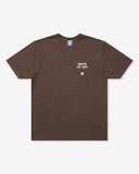 UNDEFEATED STENCIL S/S TEE BROWN