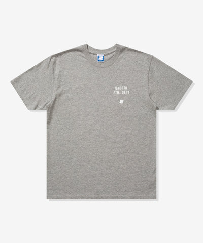 UNDEFEATED STENCIL S/S TEE HEATHER GREY